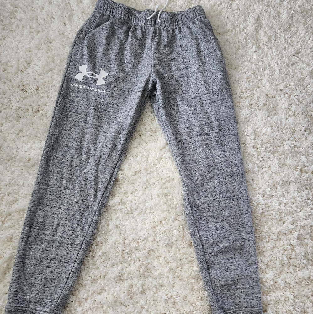 Under Armour Men's Joggers, gray, large